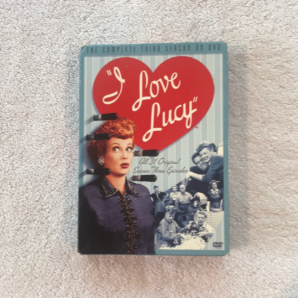 I Love Lucy 5 dvd’s  season 3